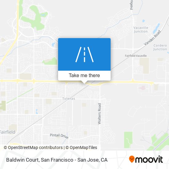 Mapa de Baldwin Court