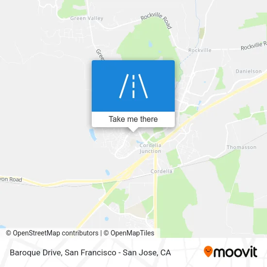 Mapa de Baroque Drive