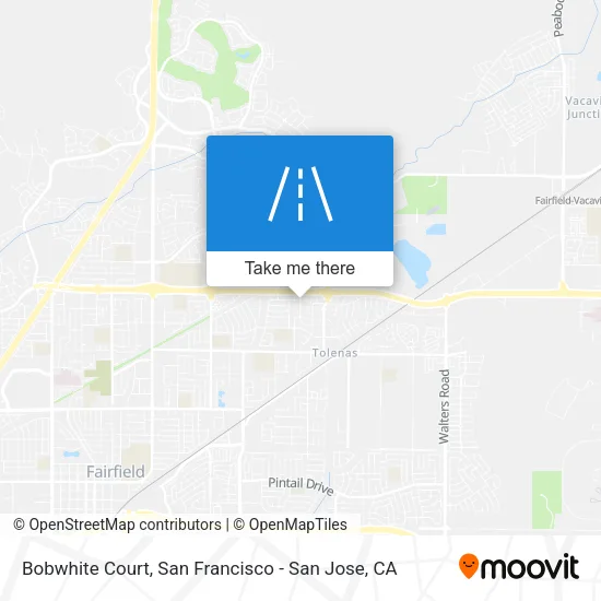 Bobwhite Court map