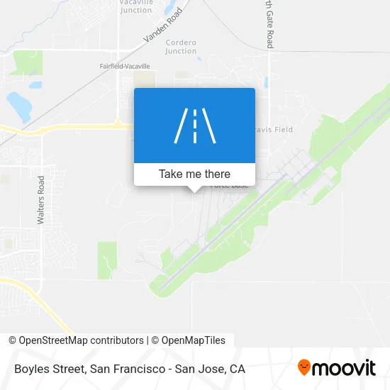 Boyles Street map