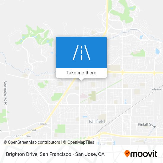 Mapa de Brighton Drive