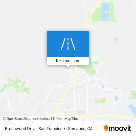 Brushwood Drive map