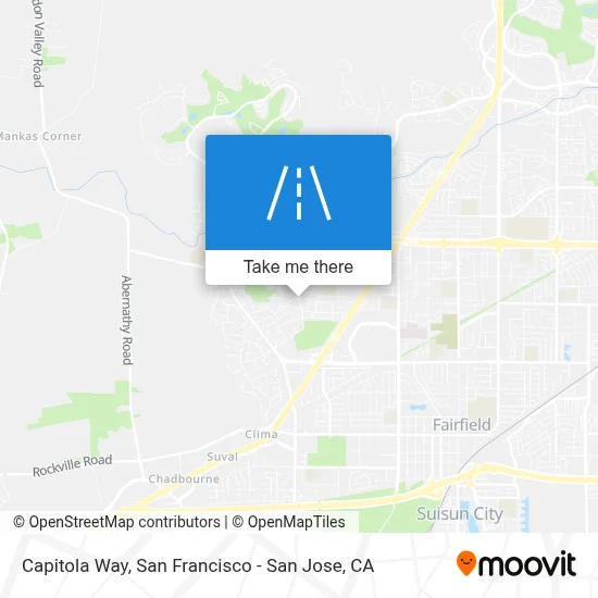 Capitola Way map