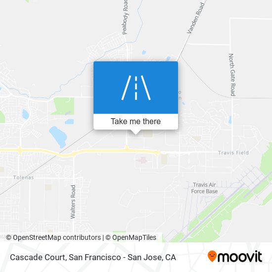 Cascade Court map