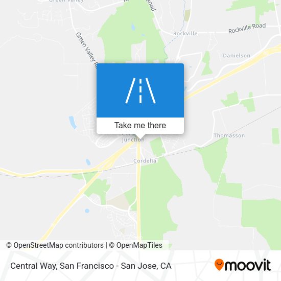 Mapa de Central Way