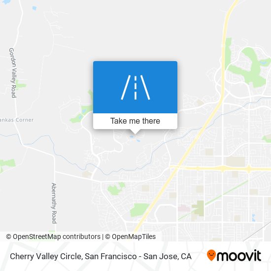 Cherry Valley Circle map