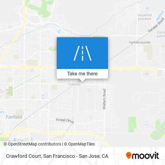 Crawford Court map