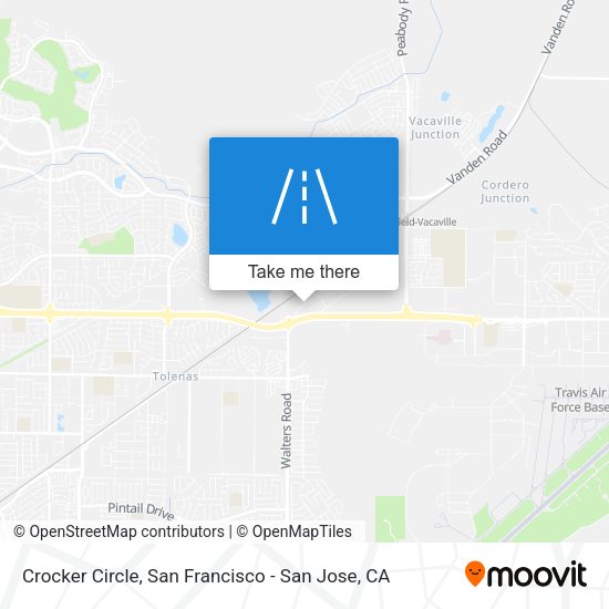 Mapa de Crocker Circle