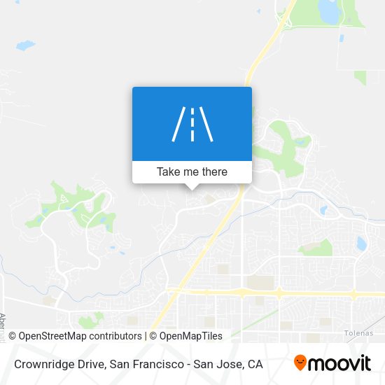 Mapa de Crownridge Drive