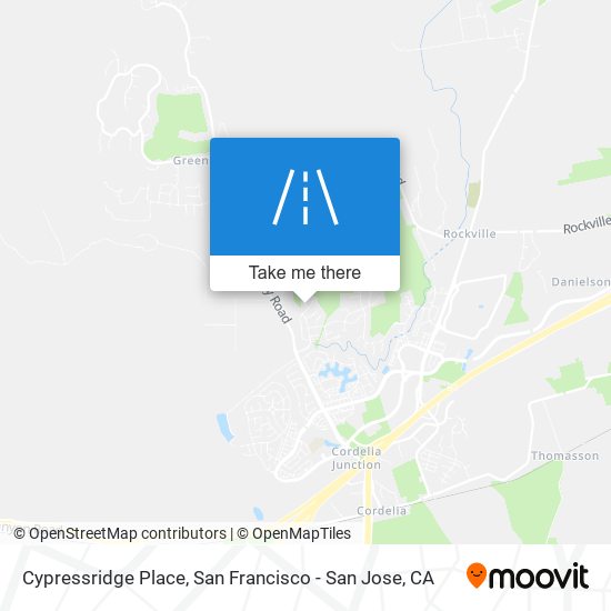 Cypressridge Place map