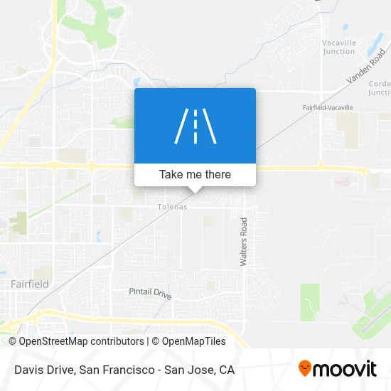Davis Drive map