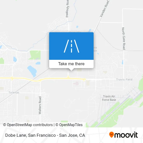 Dobe Lane map