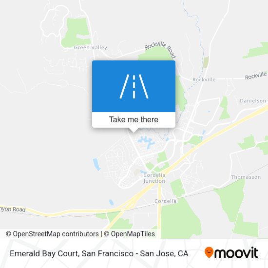 Mapa de Emerald Bay Court
