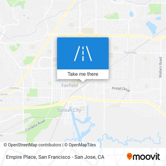 Mapa de Empire Place