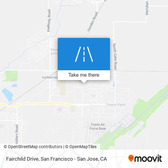 Fairchild Drive map