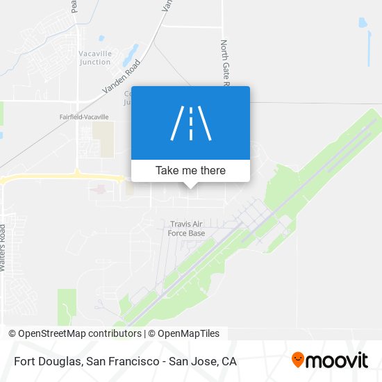 Fort Douglas map