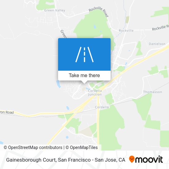Mapa de Gainesborough Court