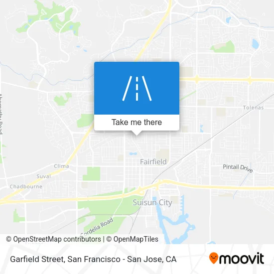 Mapa de Garfield Street