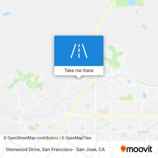 Mapa de Glenwood Drive