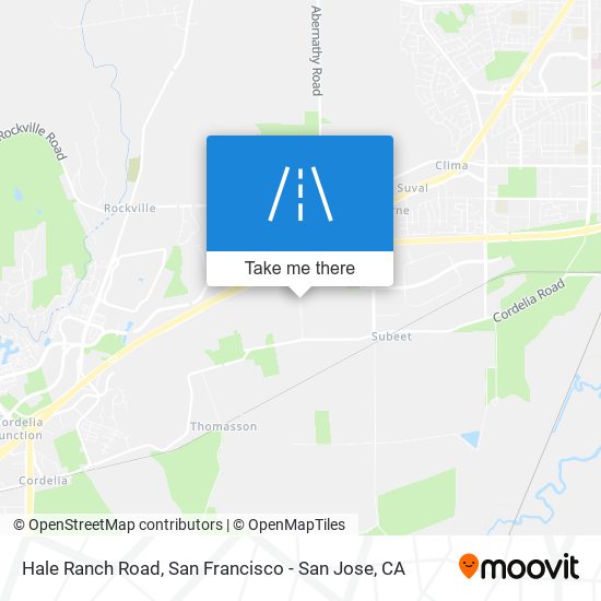 Mapa de Hale Ranch Road