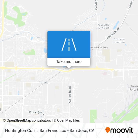 Mapa de Huntington Court