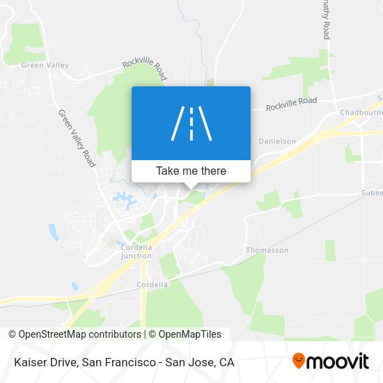 Mapa de Kaiser Drive