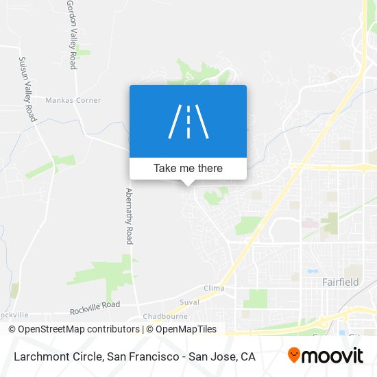 Mapa de Larchmont Circle