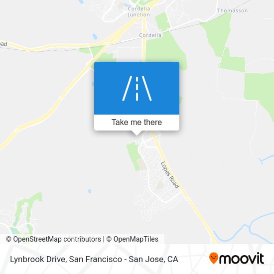 Mapa de Lynbrook Drive