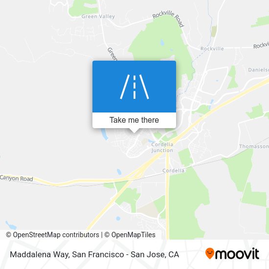 Mapa de Maddalena Way