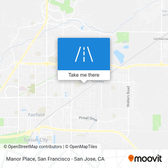 Mapa de Manor Place