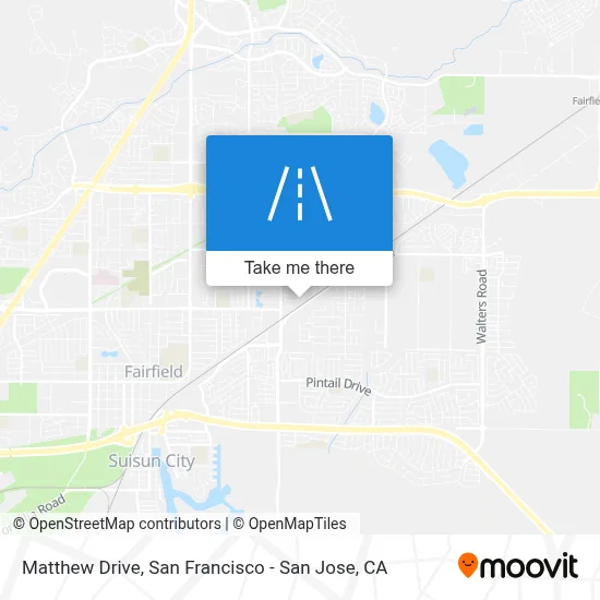 Matthew Drive map