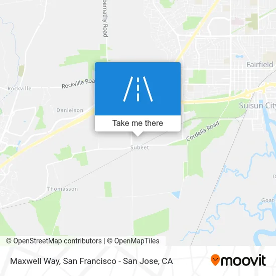 Maxwell Way map