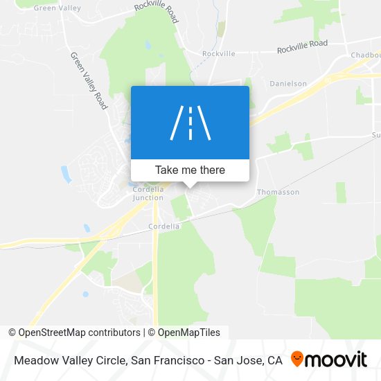Meadow Valley Circle map