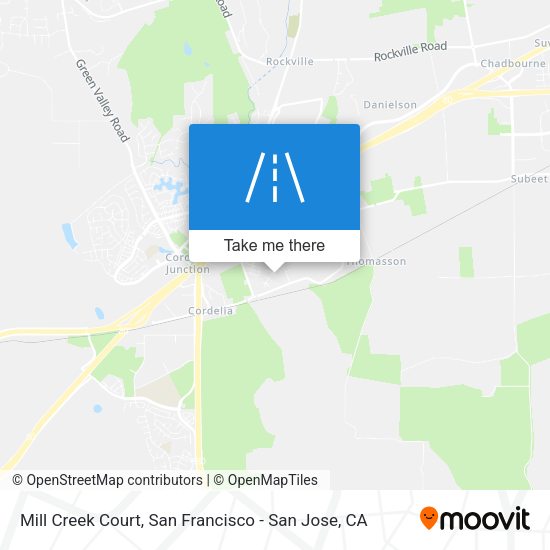 Mapa de Mill Creek Court