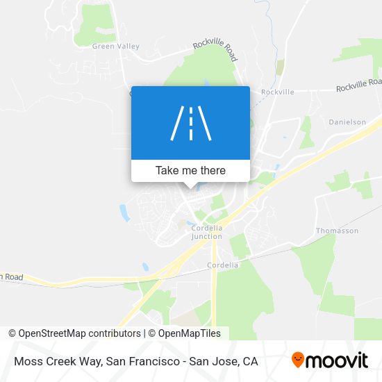 Mapa de Moss Creek Way