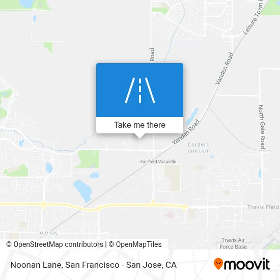 Noonan Lane map