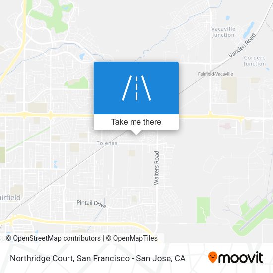 Mapa de Northridge Court