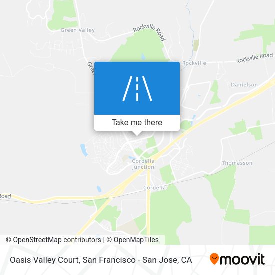 Oasis Valley Court map