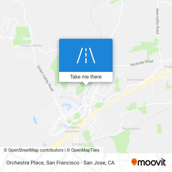 Mapa de Orchestra Place