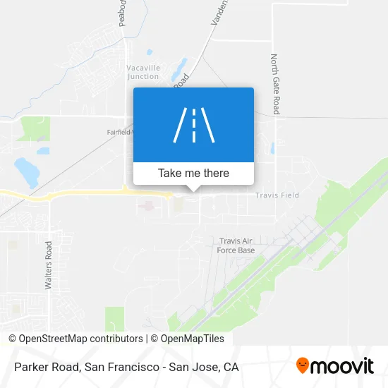 Parker Road map