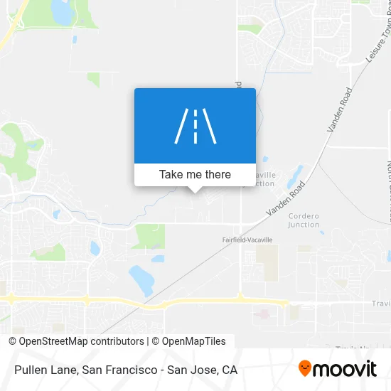 Pullen Lane map