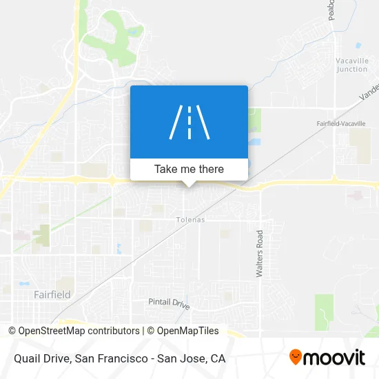 Quail Drive map