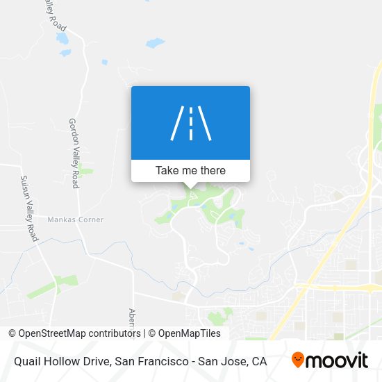 Quail Hollow Drive map