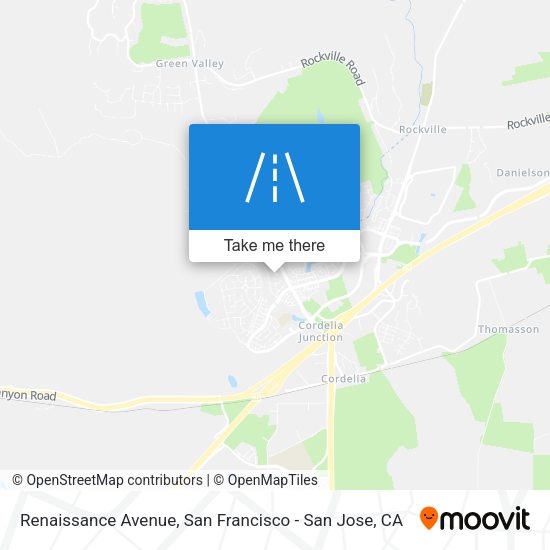 Renaissance Avenue map