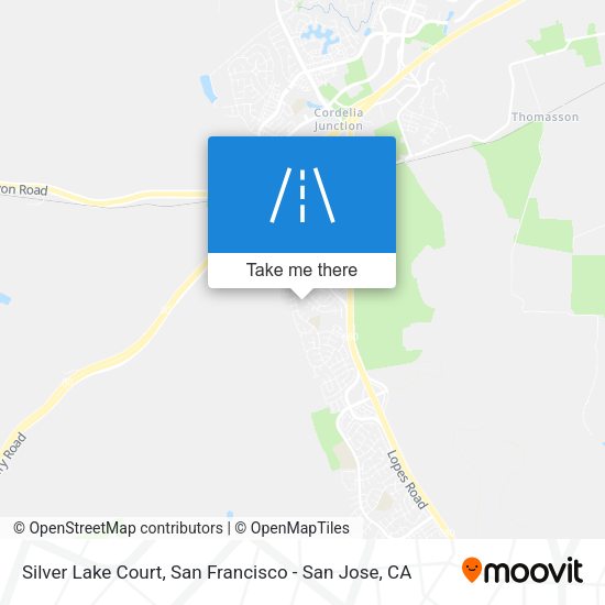 Silver Lake Court map