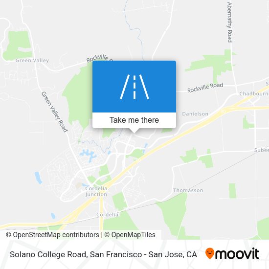 Mapa de Solano College Road