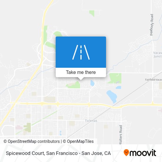 Mapa de Spicewood Court