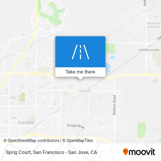 Sprig Court map