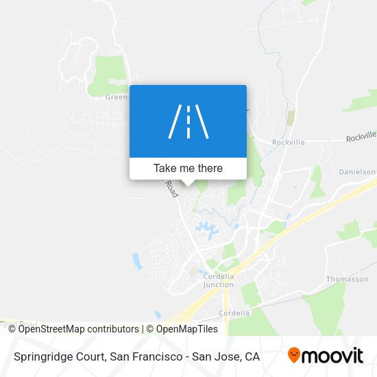 Springridge Court map