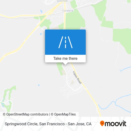 Springwood Circle map